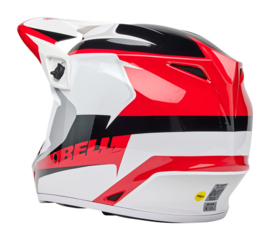 BELL MX-9 Mips Helm Rift Red/White