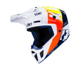 Kenny Performance Helmet Graphic White Navy Red 2023