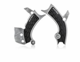 Acerbis X-Grip Framebeschermer YZF250 19-23 YZF450 18-22 Zilver Zwart