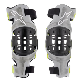 Alpinestars Bionic 7 Knee Brace Silver Yellow