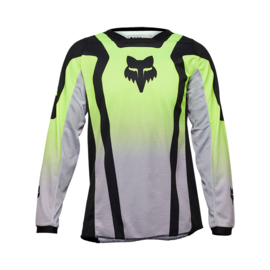 Fox 180 PeeWee Kids Lean Jersey Flo Yellow