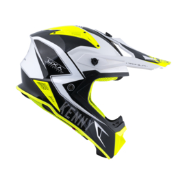 Kenny Titanium Helmet Black Neon Yellow 2022