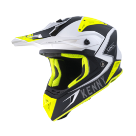 Kenny Titanium Helmet Black Neon Yellow 2022