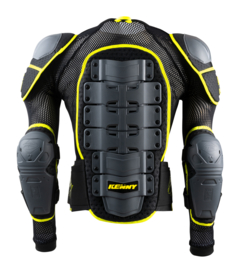 Kenny Track Bodyarmor Kids Grey Yellow