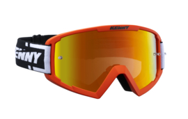 Kenny Track Plus Goggle Orange With Mirror Red Lens