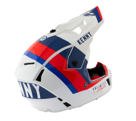 Kenny Performance Helm White Blue Red 2022