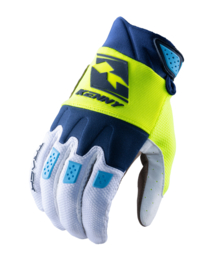 Kenny Track Glove Kids Navy Neon Yellow 2023