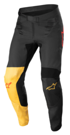 Alpinestars Supertech Blaze Pant Black Warm Yellow Red Fluo 2022