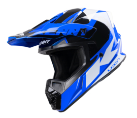 Kenny Track Graphic Helmet Blue 2024