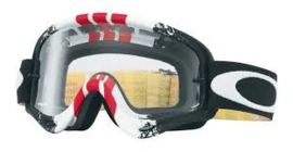 Oakley O-Frame pinned race Red/Yellow w/clear