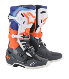 Alpinestars Tech 10 Boots Cool Gray Orange