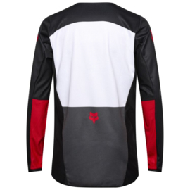 Fox 180 Flow Jersey White Red