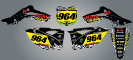 Stickerset Kawasaki 2016 & 2017