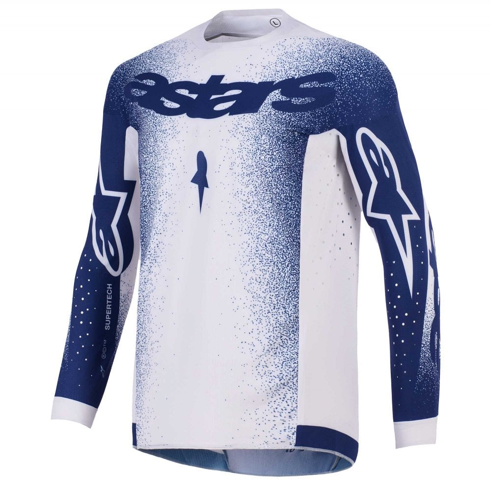 Supertech Scenz Jersy Light gray Dark blue