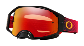 Oakley Airbrake MX Red Flow Prizm Torch