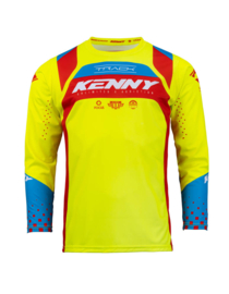 Kenny Track Focus Jersey Neon Yellow Red 2023