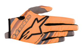 Alpinestars Youth Radar Gloves Orange Fluo Black 2019