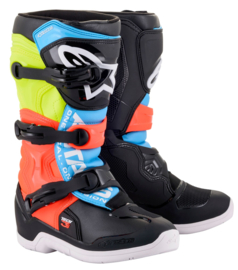 Alpinestars Tech 3s Black Fluo Yellow Fluo Red