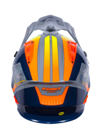 Kenny Titanium Helm Graphic Navy Grey 2023