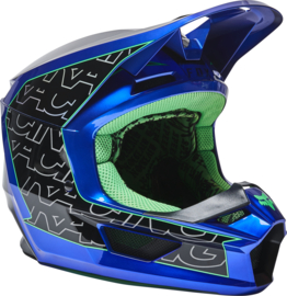 Fox V1 Peril Helmet Blue 2022