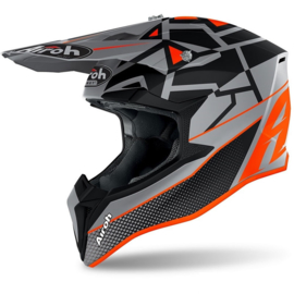 Airoh Wraap Mood Helmet Orange Matte