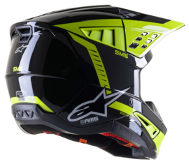 Alpinestars S-M5 Beam Helmet Black Antracite Yellow