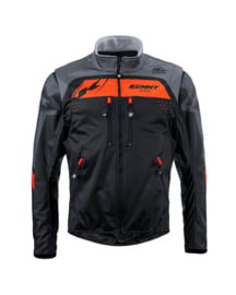 Kenny Softshell Enduro Jacket Black Orange 2024