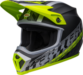 Bell MX-9 Mips Helm Offset Matte Black Neon Yellow