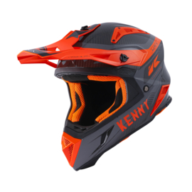 Kenny Titanium Helmet Carbon Neon Orange 2022