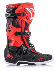 Alpinestars Tech 10 Boots Red Black