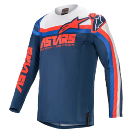 Alpinestars Techstar Venom Jersey Dark Blue Bright Red White 2021