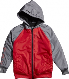 Fox Contra Zip Fleece Jacket Red Youth