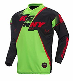 Kenny Track Jersey Black Green Red 2017