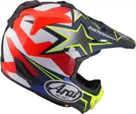 Arai MX-V Stars & Stripes Fluo Yellow