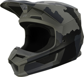 Fox V1 TREV Helmet Black Camo 2021