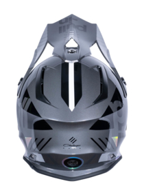 Pull-in Helmet Race Grey Black 2023