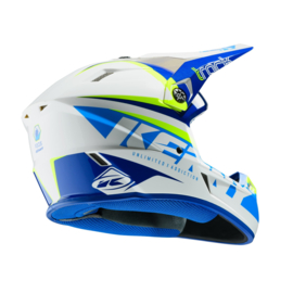 Kenny Track Helm Focus Cyan Neon Yellow 2020