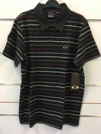 Oakley Thin Stripe Black Polo