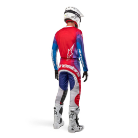 Alpinestars Techstar Pneuma Jersey Blue Mars Red White 2024