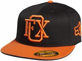 Fox Drew-Hef-Burn 210 Fitted Flexifit Orange Cap 7 1/4