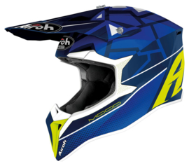 Airoh Wraap Mood Helmet Blue Gloss