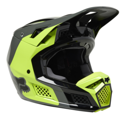 Fox V3 RS Efekt Helmet Fluo Yellow 2023