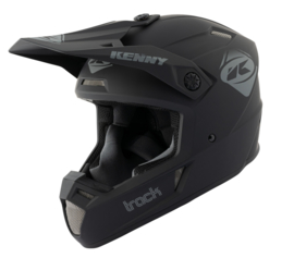 Kenny Track Helmet Solid Black 2022