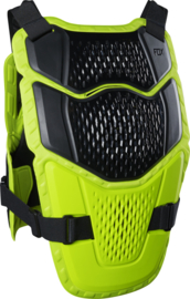 Fox Raceframe Impact Protector Adult Fluor Yellow