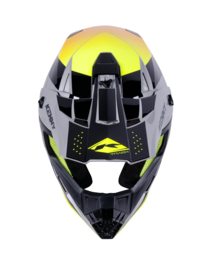 Kenny Track Helmet Black Grey 2023