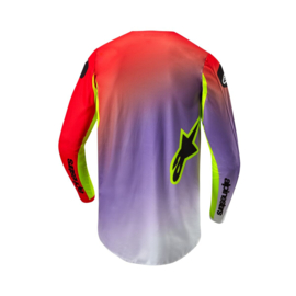 Alpinestars Fluid Lucent Jersey White Neon Red Yellow Fluo 2024