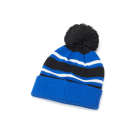 Yamaha Paddock Blue Pompom Beanie Kids