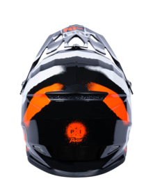 Pull-in Helmet Trash Black Orange Youth 2023