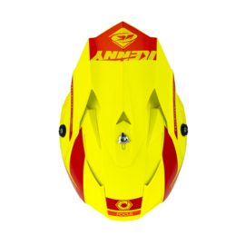 Kenny Track Junior Helm Neon Yellow 2022