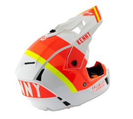 Kenny Performance Helm White Red Orange 2022